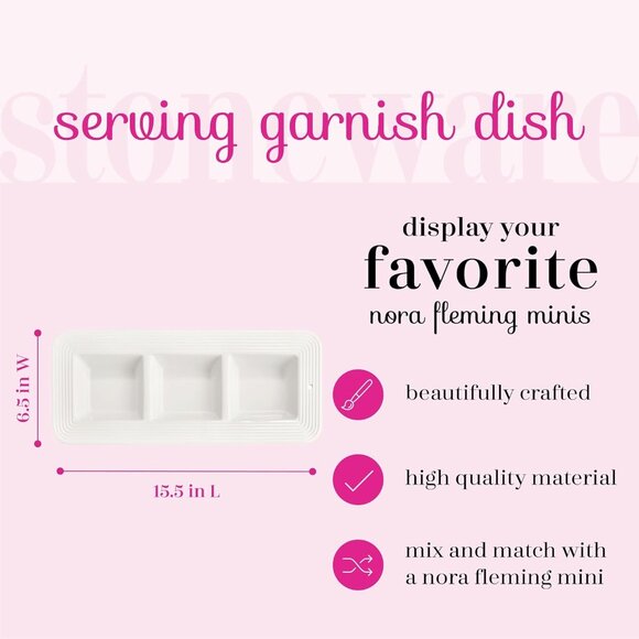 Nora Fleming Divided Server - Picture 4 of 5